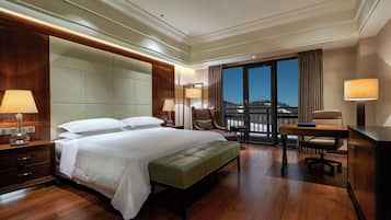 1 chambre, literie de qualité supérieure, couette en duvet d'oie