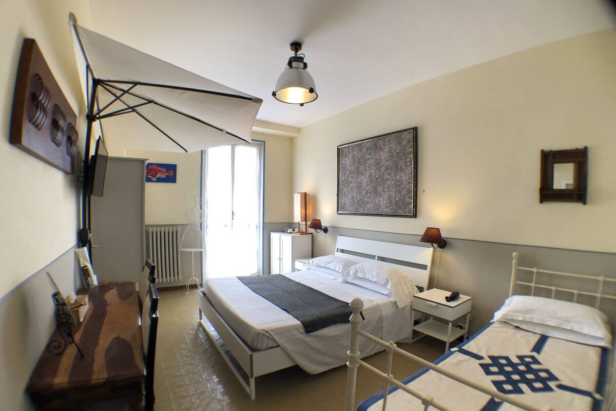 Double or Twin Room, Balcony, Sea View