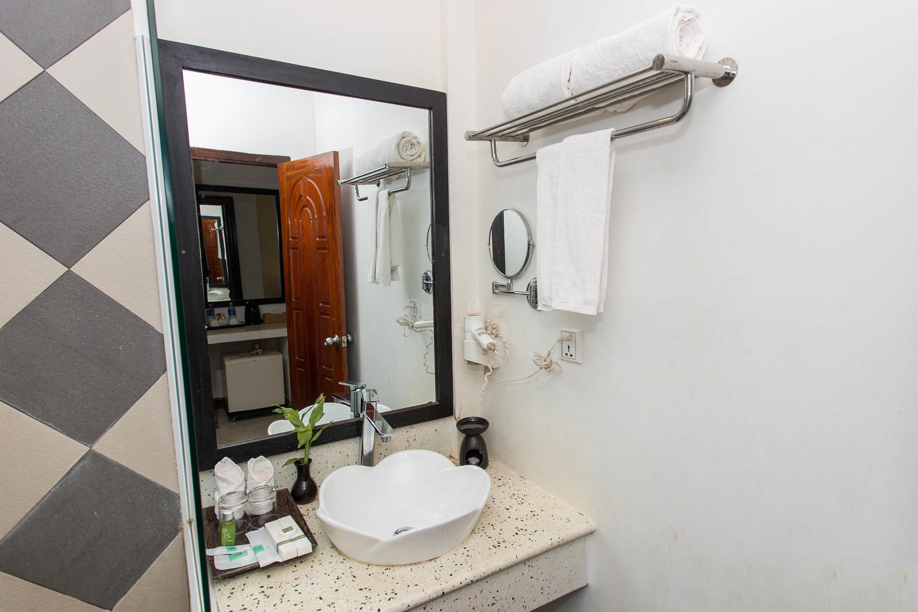 apsara studio double with balcony | bathroom amenities | shower, rainfall showerhead, free toiletries, hair dryer