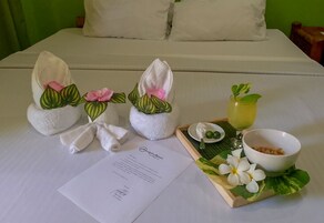 Deluxe Fan Room | Wifi gratis y ropa de cama