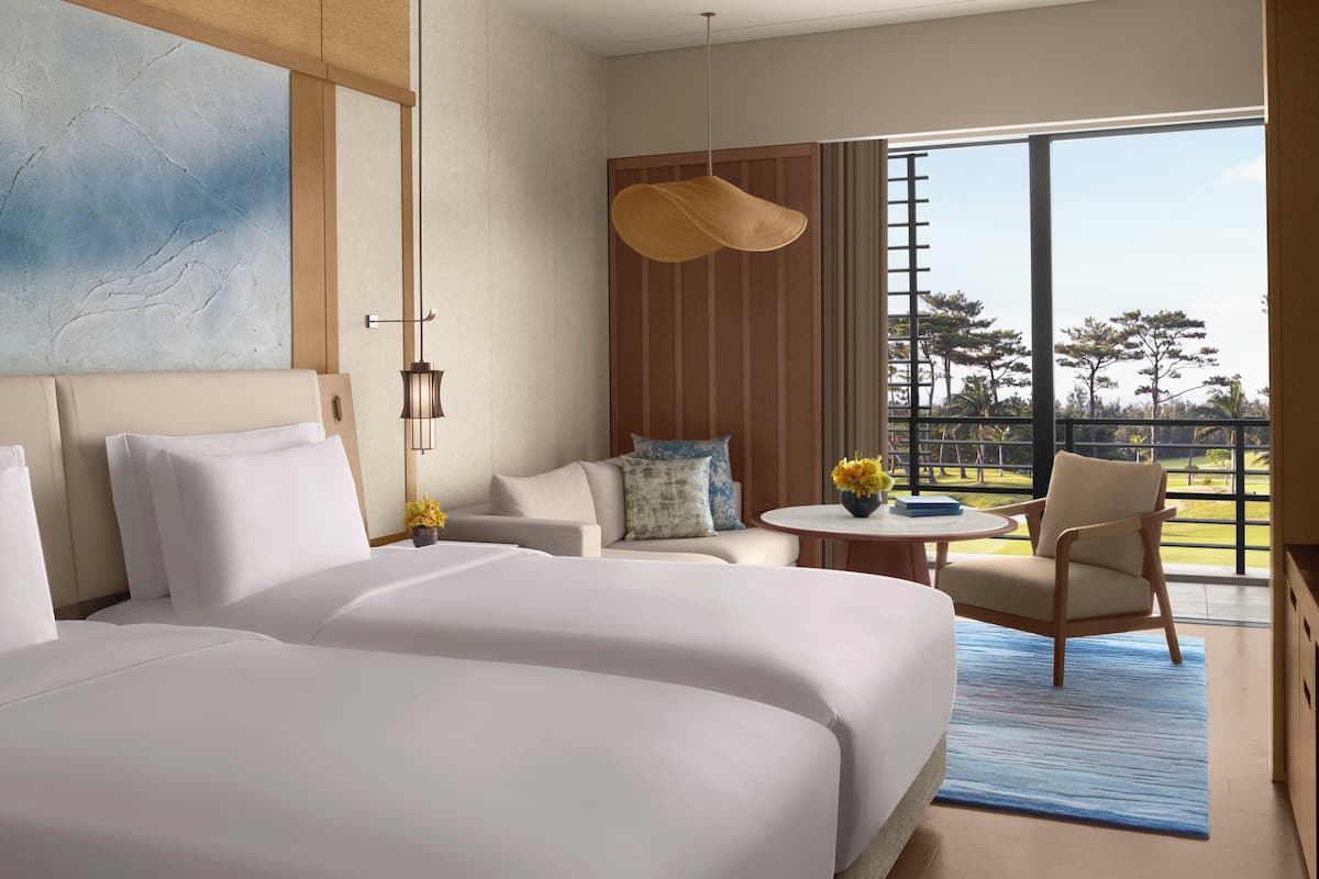 Deluxe Room, 2 Double Beds, Non Smoking, Balcony (View) | 1 bedroom, premium bedding, minibar, in-room safe