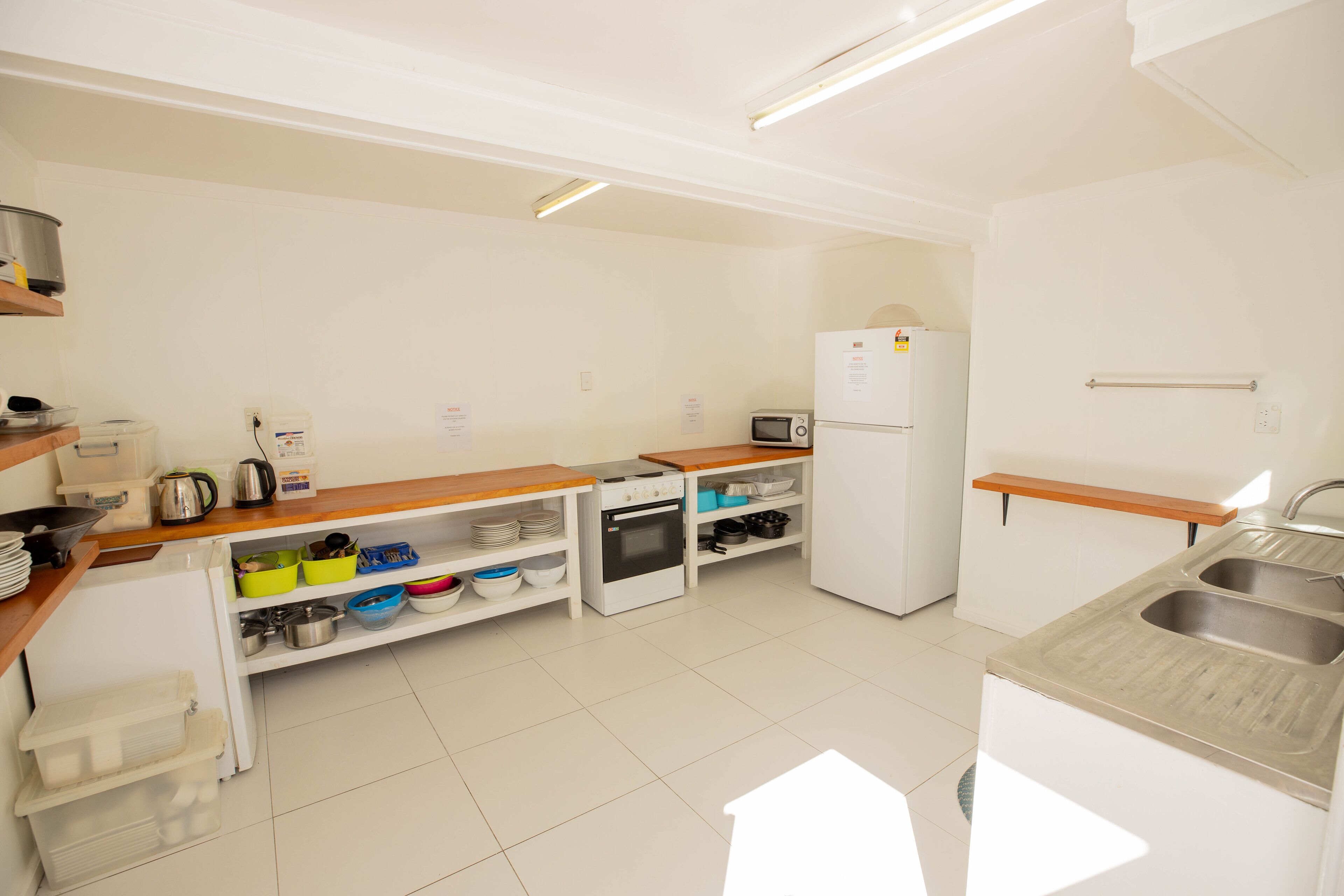 shared kitchen facilities