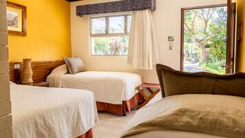 Individually decorated, individually furnished, blackout drapes