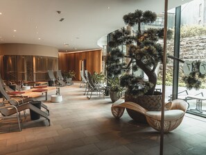 Behandlingsrum til par, sauna, boblebad, dampbad, kropsbehandlinger