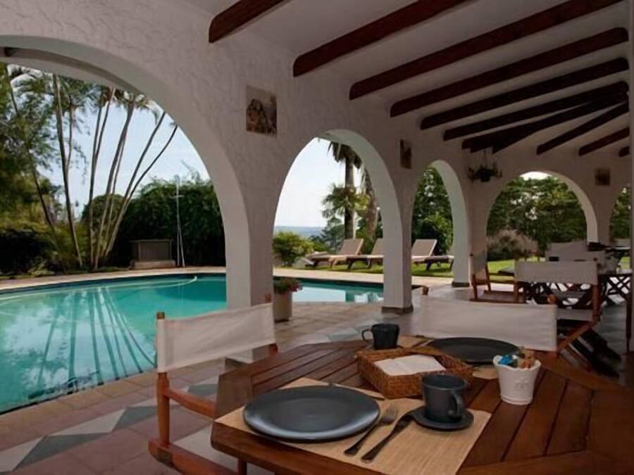 2 outdoor pools, open 6:30 AM to 7 PM, pool umbrellas, sun loungers