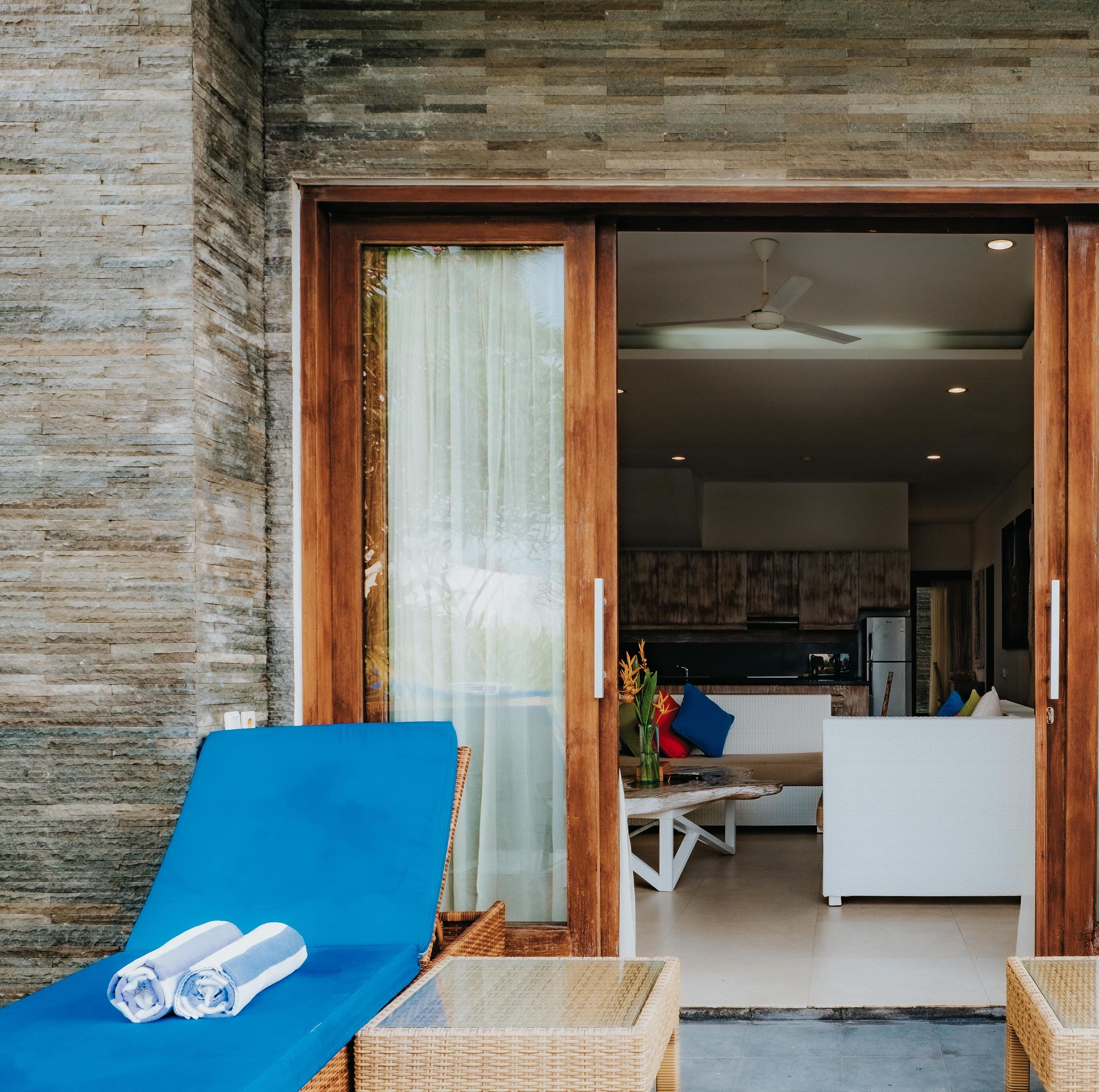 Three Bedroom Beachfront villa # 9 | Terrass/Patio