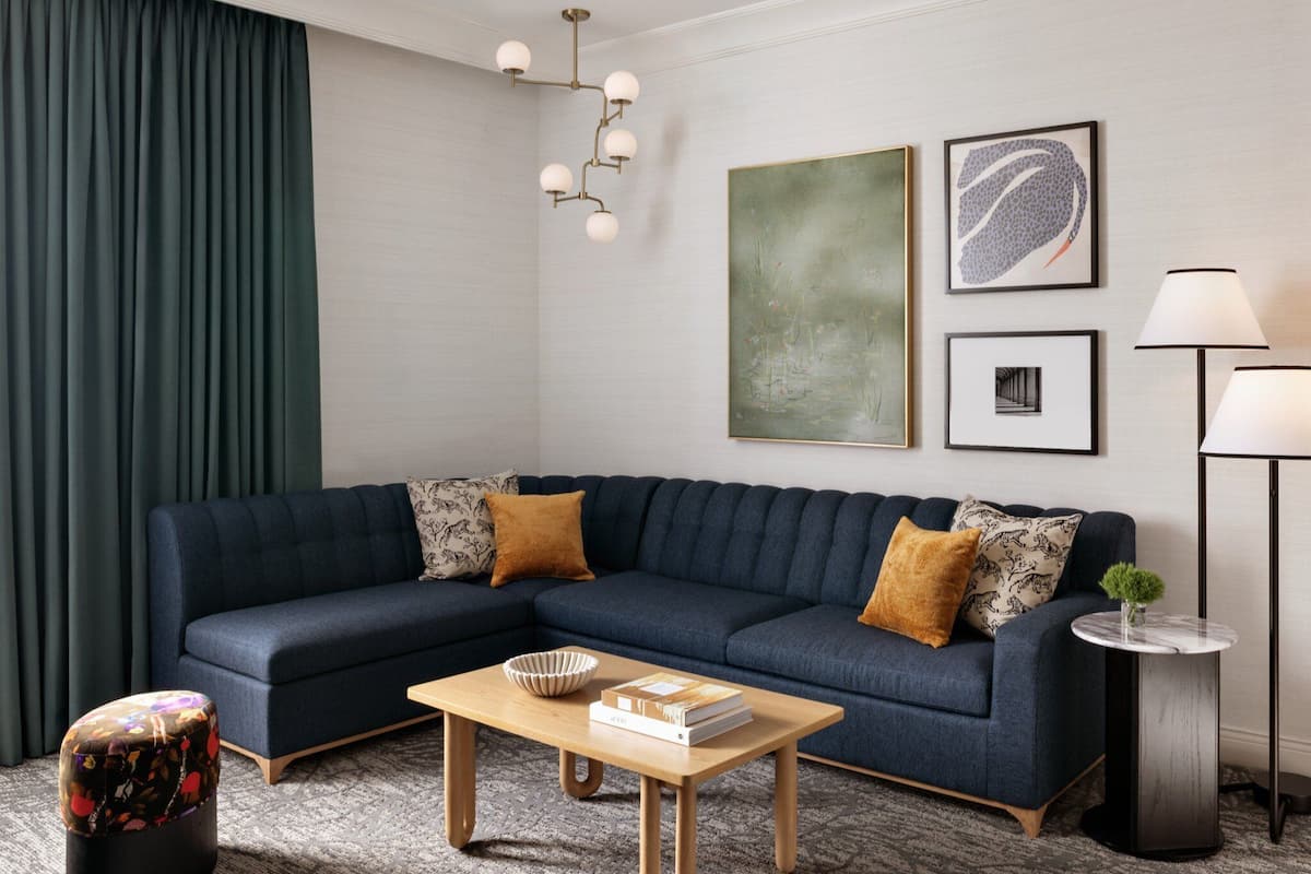 Frette Italian sheets, premium bedding, down duvets, minibar