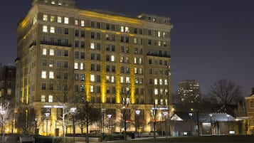 Front of property – evening/night