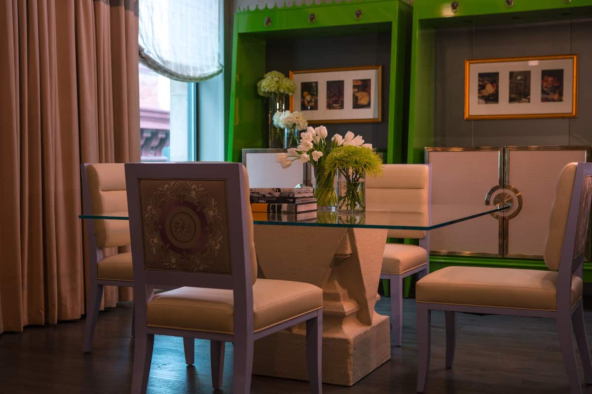 Presidential Suite | Frette Italian sheets, premium bedding, down comforters, minibar