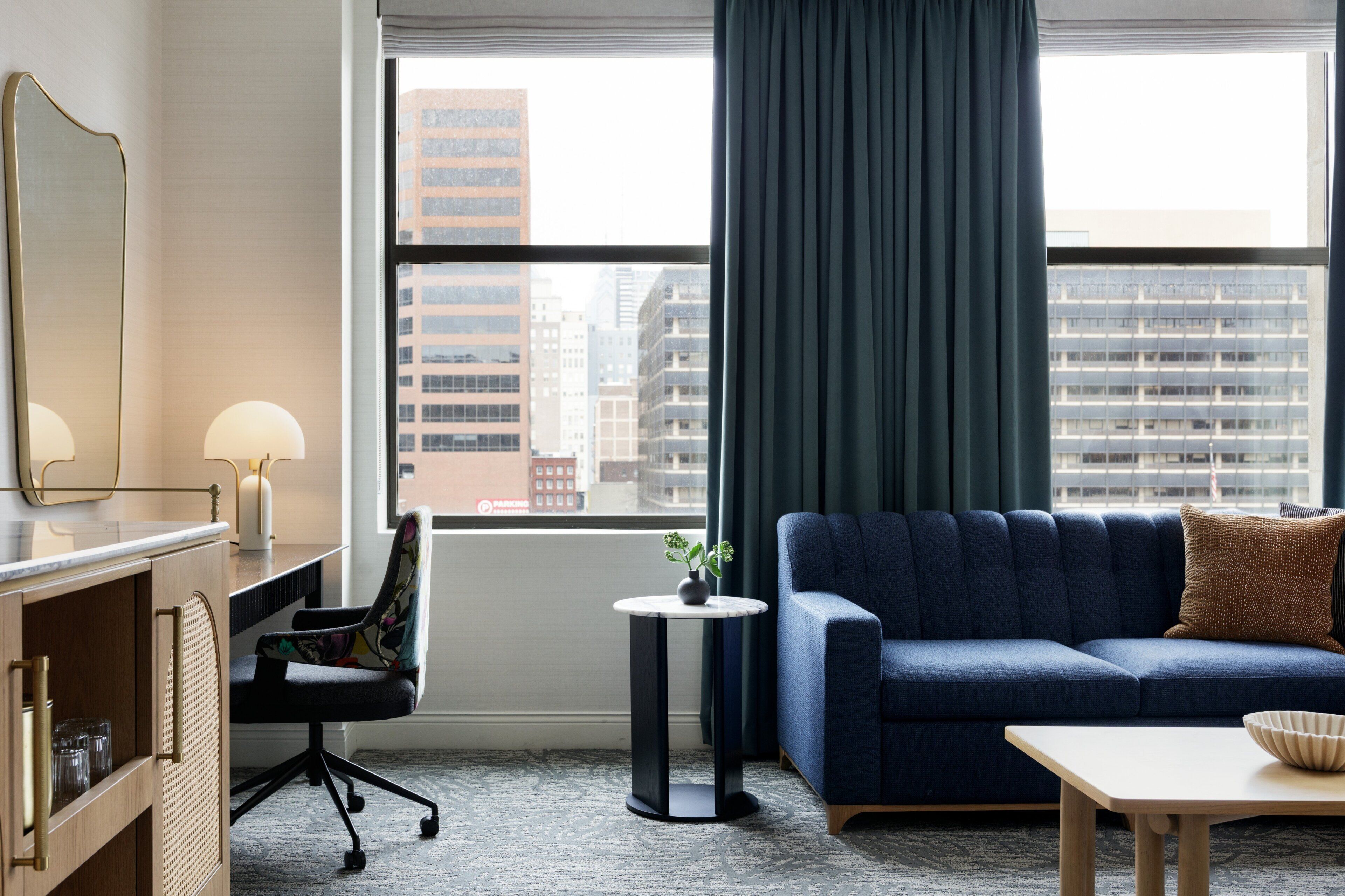 Suite, 1 Bedroom, Corner | Frette Italian sheets, premium bedding, down comforters, in-room safe