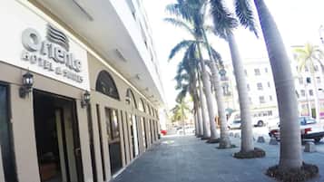 Entrada de la propiedad