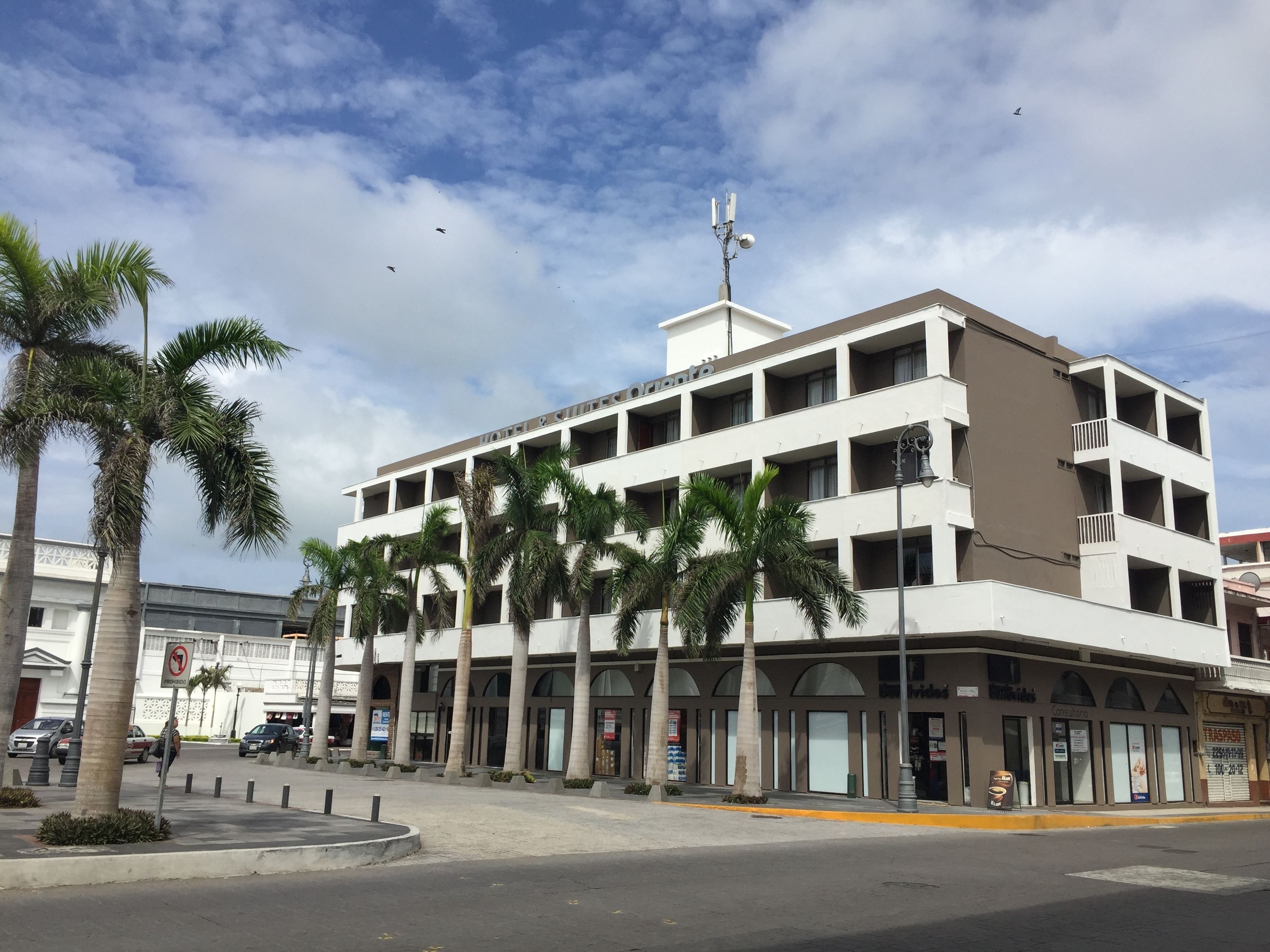 Fassade der Unterkunft