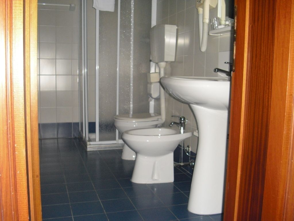 shower, designer toiletries, hair dryer, bidet