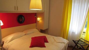 Camera con letto matrimoniale o 2 letti singoli | Biancheria in cotone egiziano, biancheria da letto di alta qualità