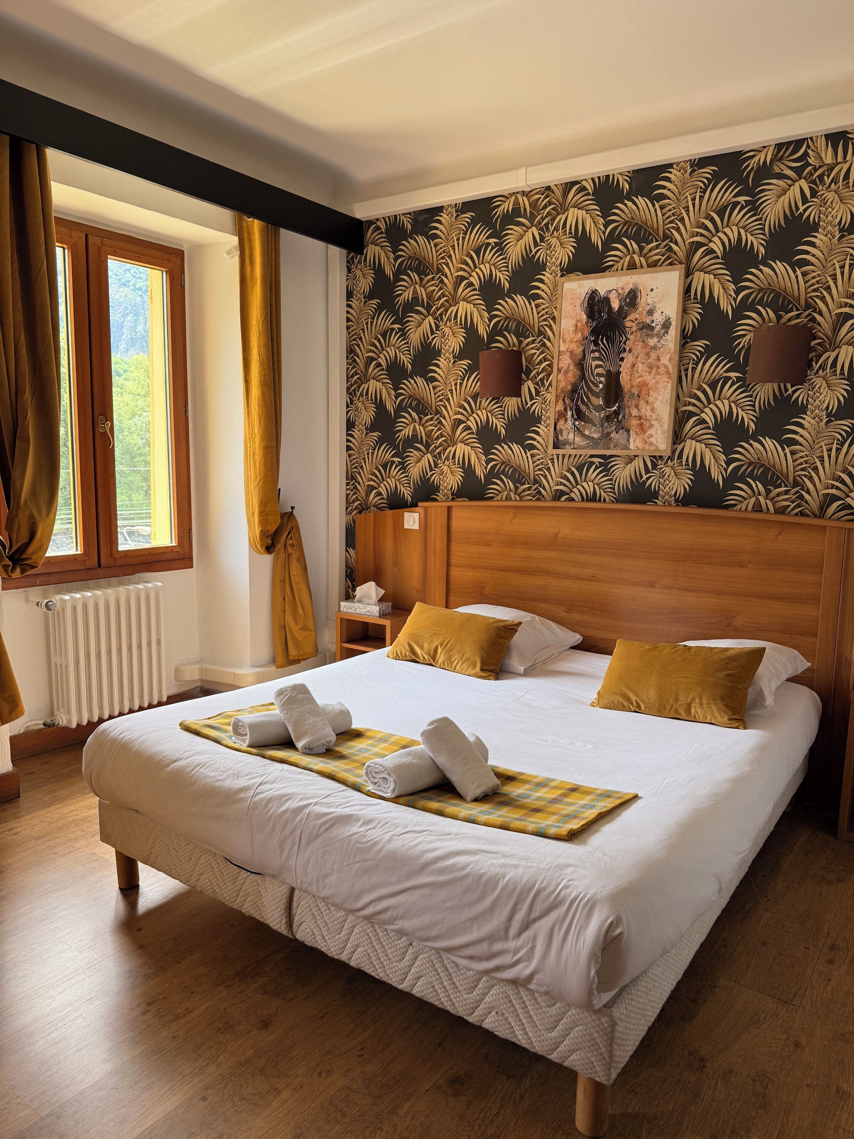 Standaard tweepersoonskamer | 1 slaapkamer, Select Comfort-bedden, individueel gemeubileerd