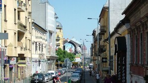 Vue sur la rue