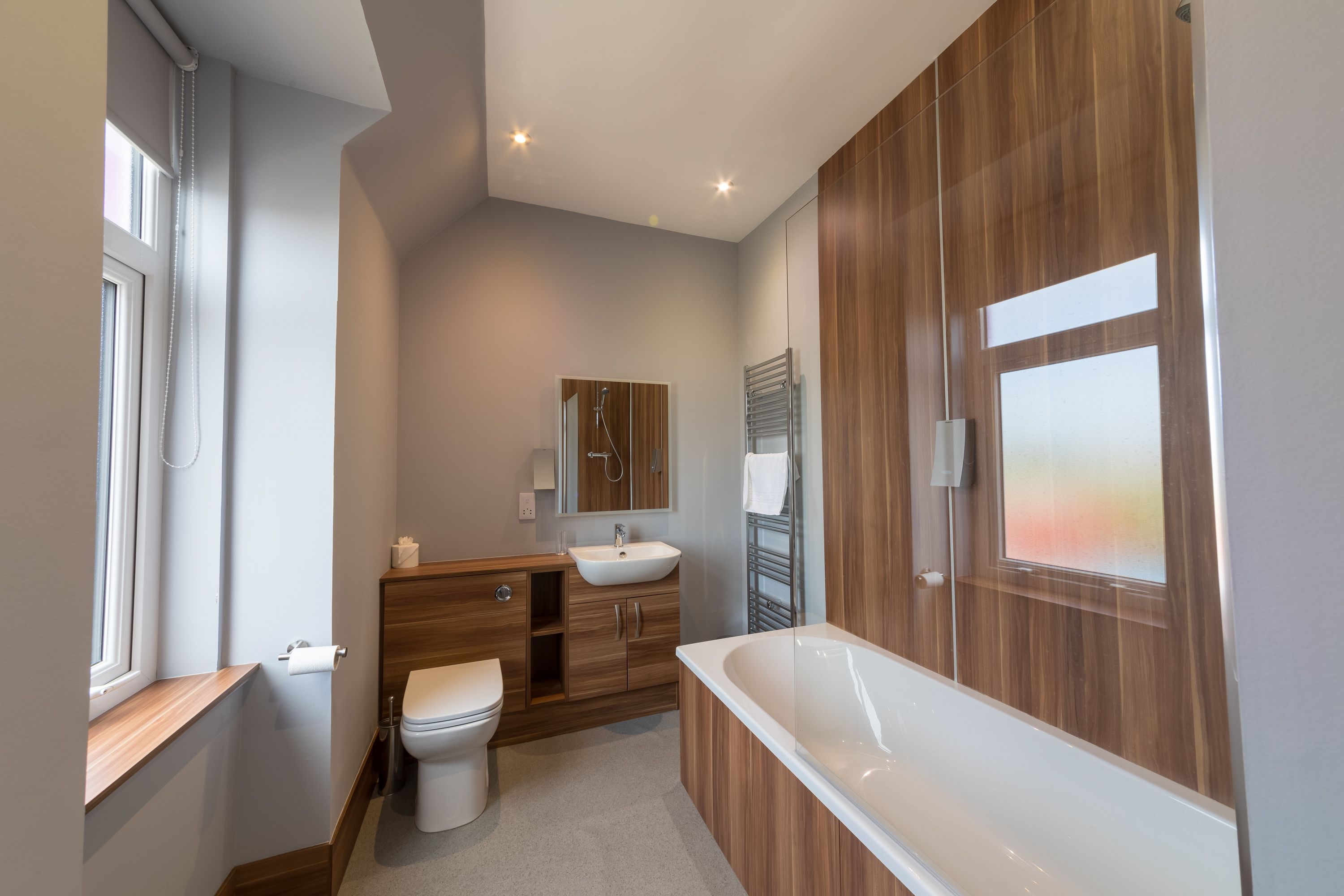 classic double or twin room | bathroom | free toiletries, hair dryer, towels