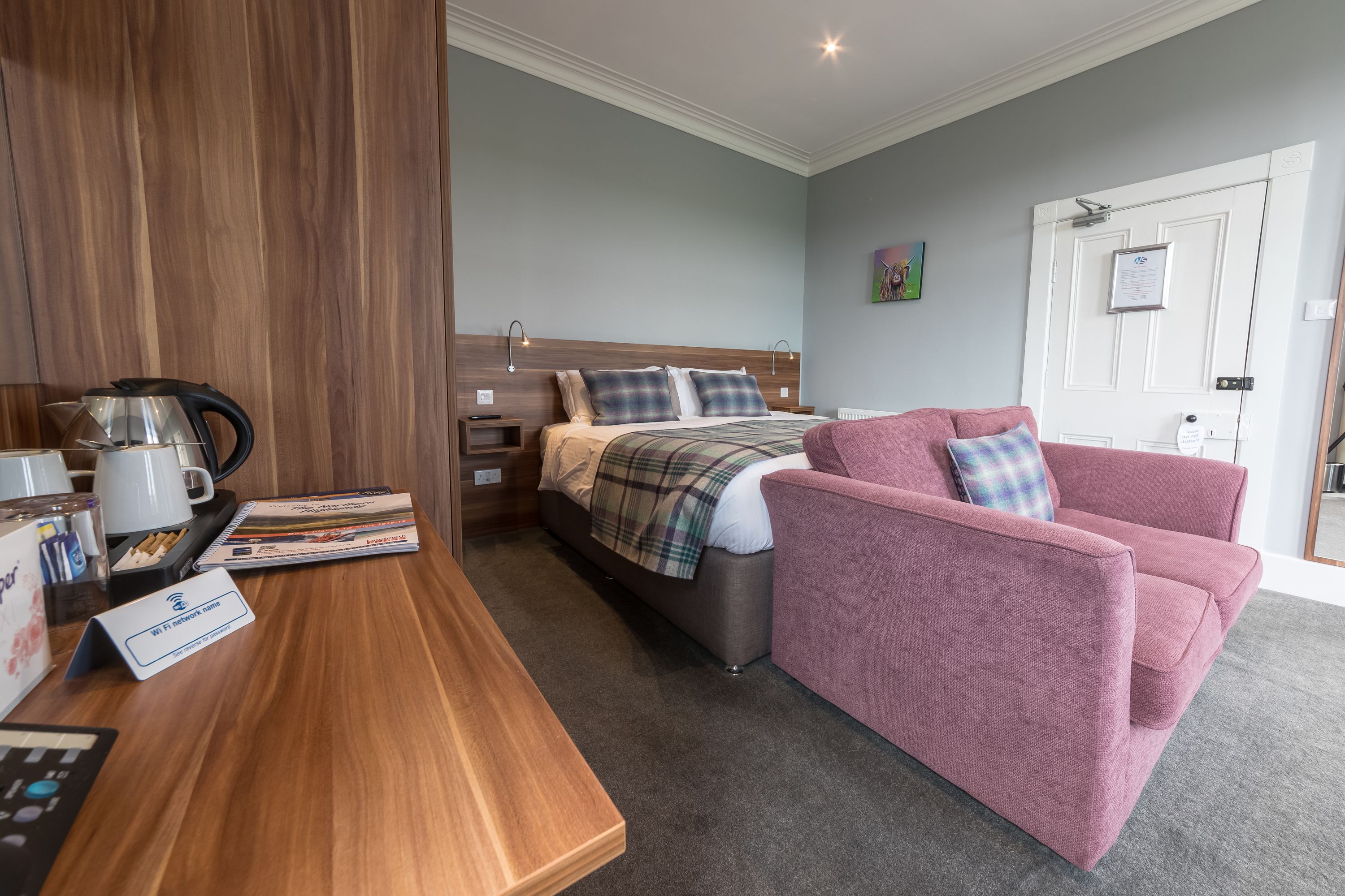 premier double room, 1 king bed, sea view | view from room