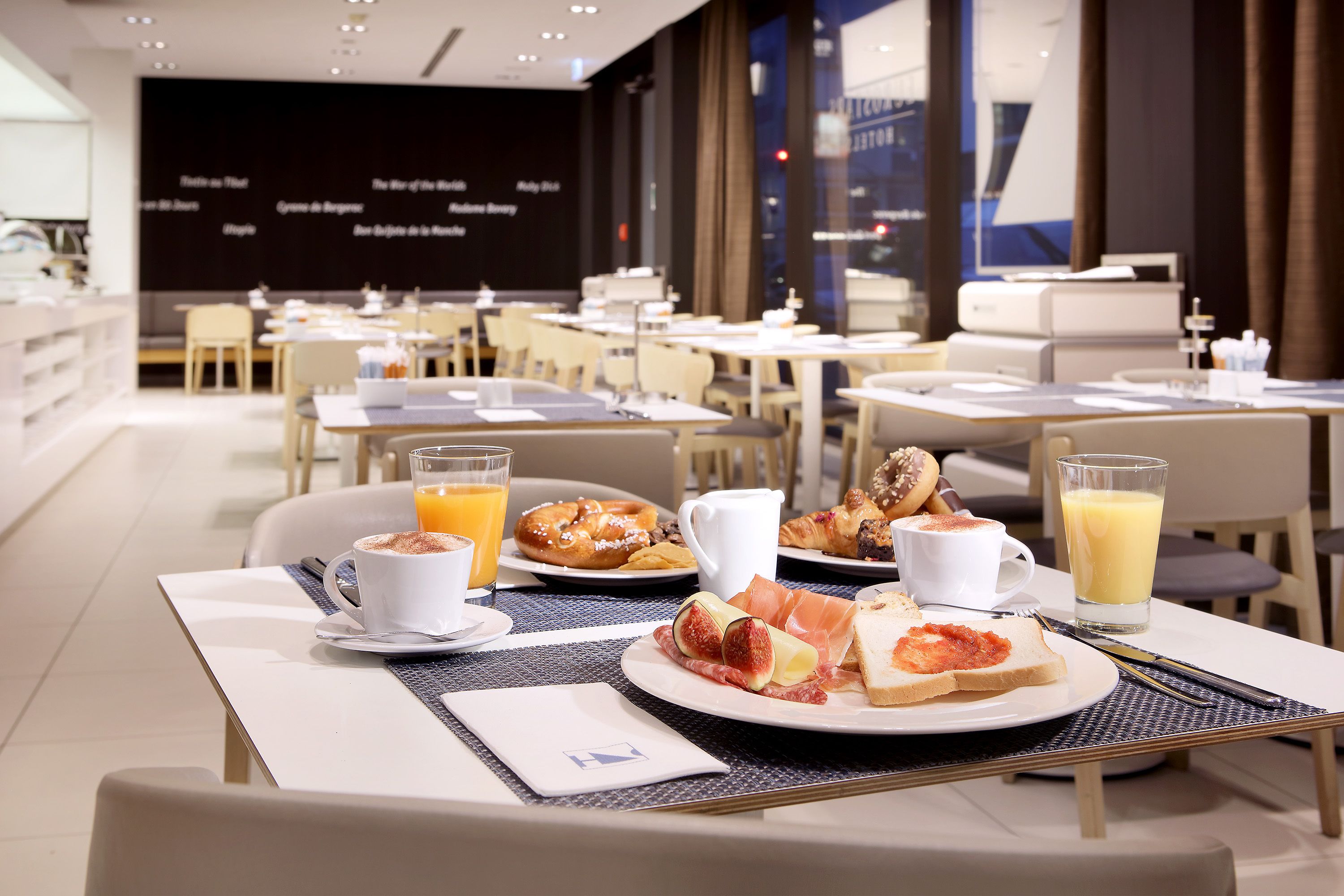 Daily buffet breakfast (EUR 18 per person)