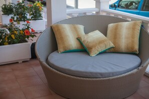 Sala de estar en el lobby