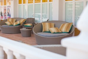 Living area - Hostal Los Pinos (Santa Eulalia del Rio)