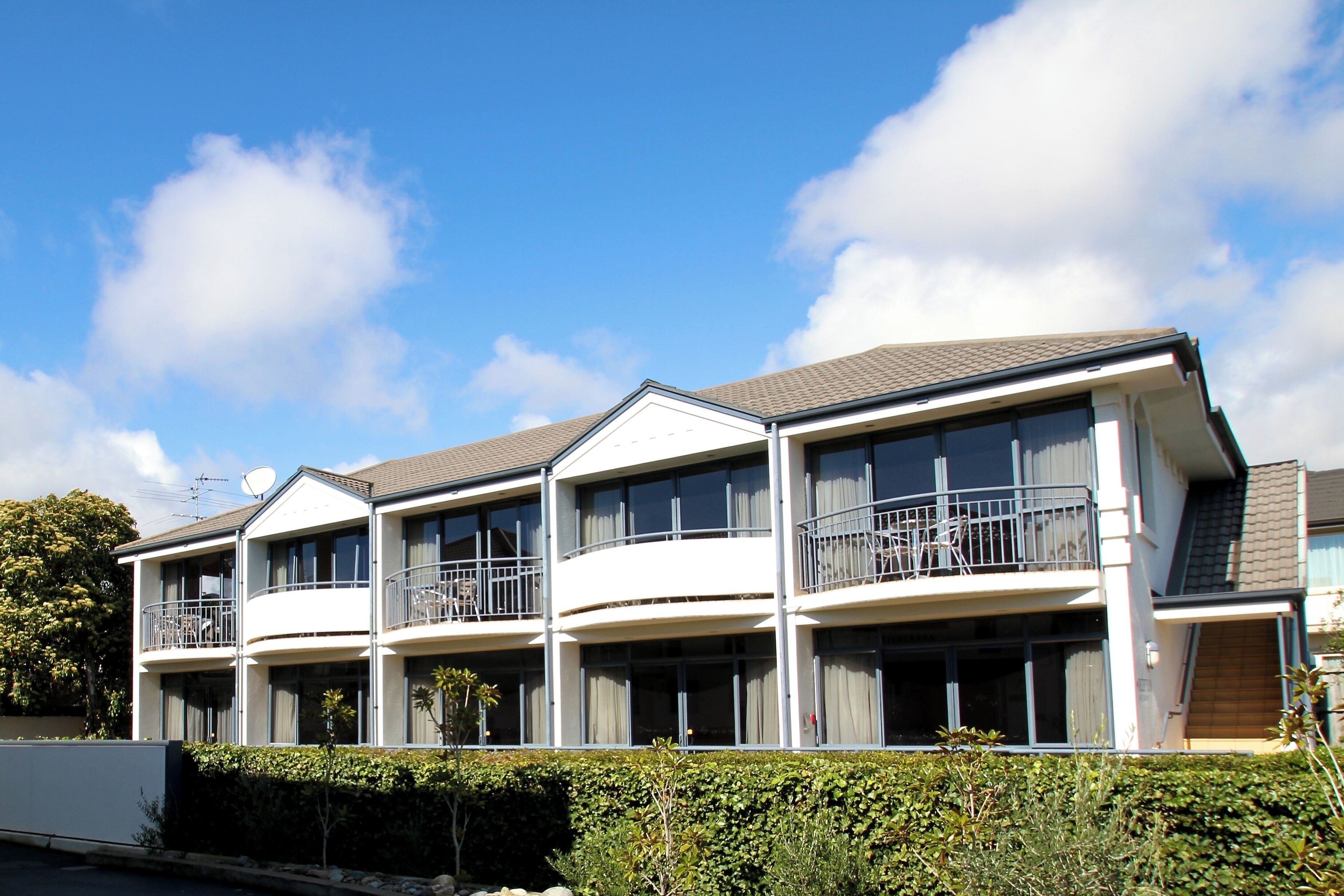 ด้านหน้  าที่พัก