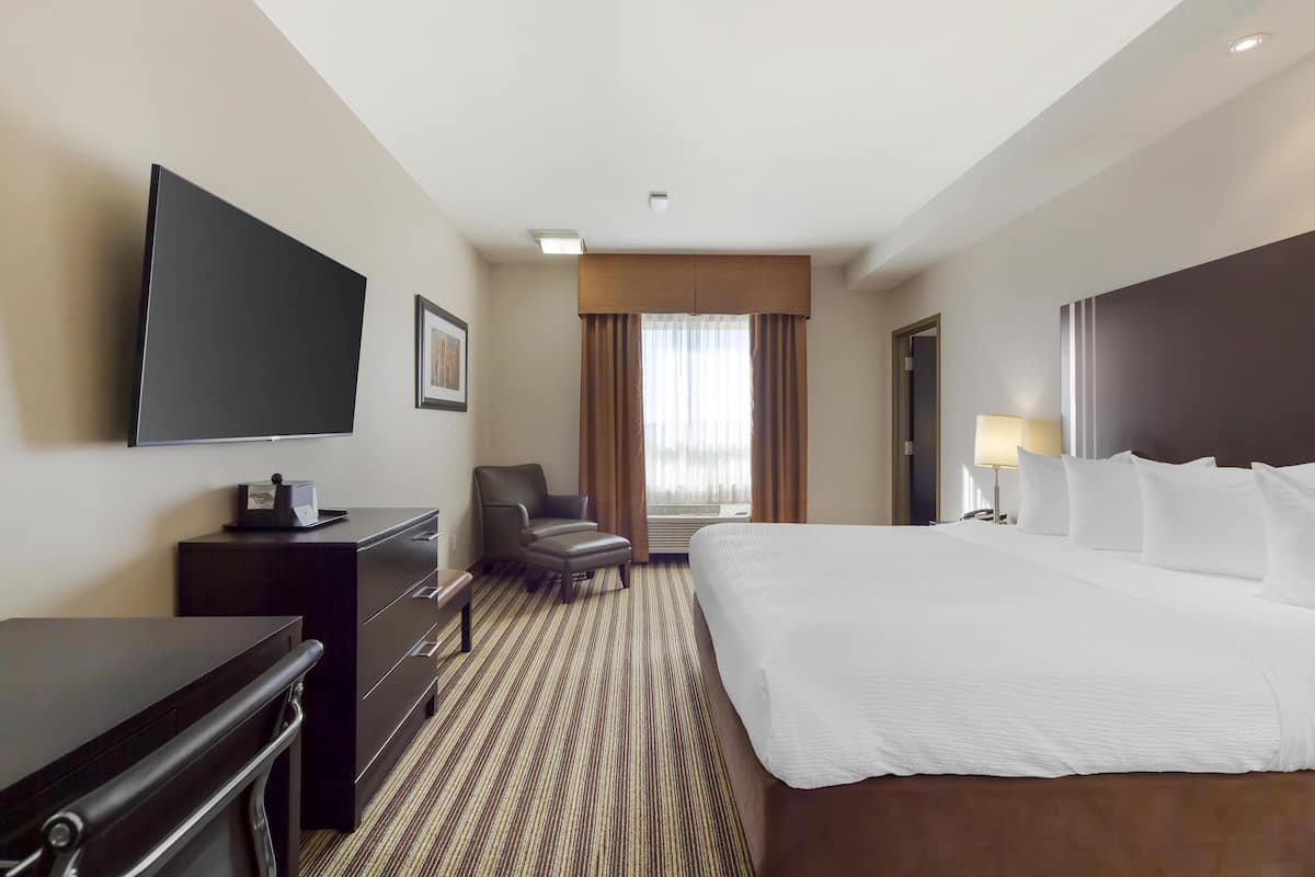 Desk, laptop workspace, iron/ironing board, free WiFi