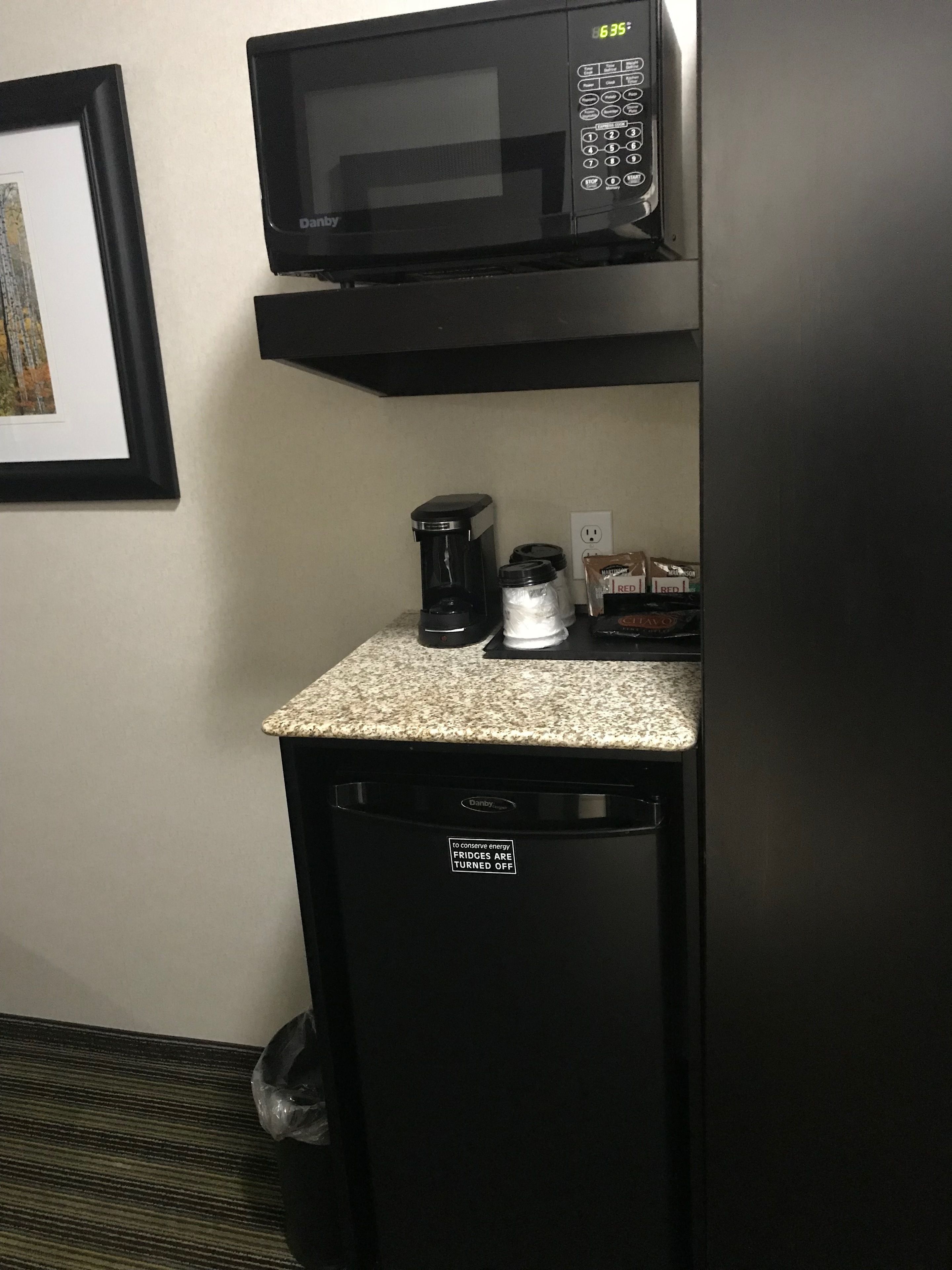 standard room, 2 queen beds, non smoking, refrigerator & microwave | 1 bedroom, desk, laptop workspace, iron/ironing board