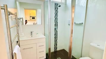 Hair dryer, towels
