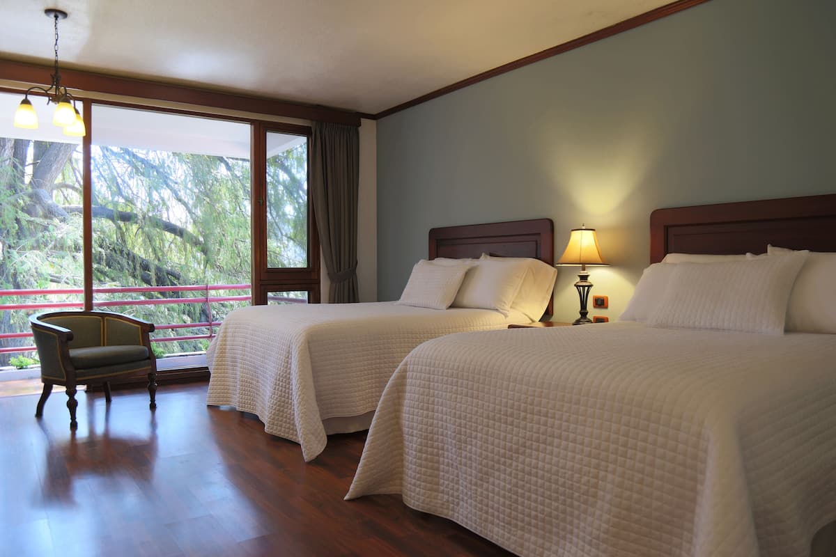 In-room safe, desk, laptop workspace, iron/ironing board