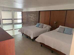 In-room safe, desk, laptop workspace, iron/ironing board