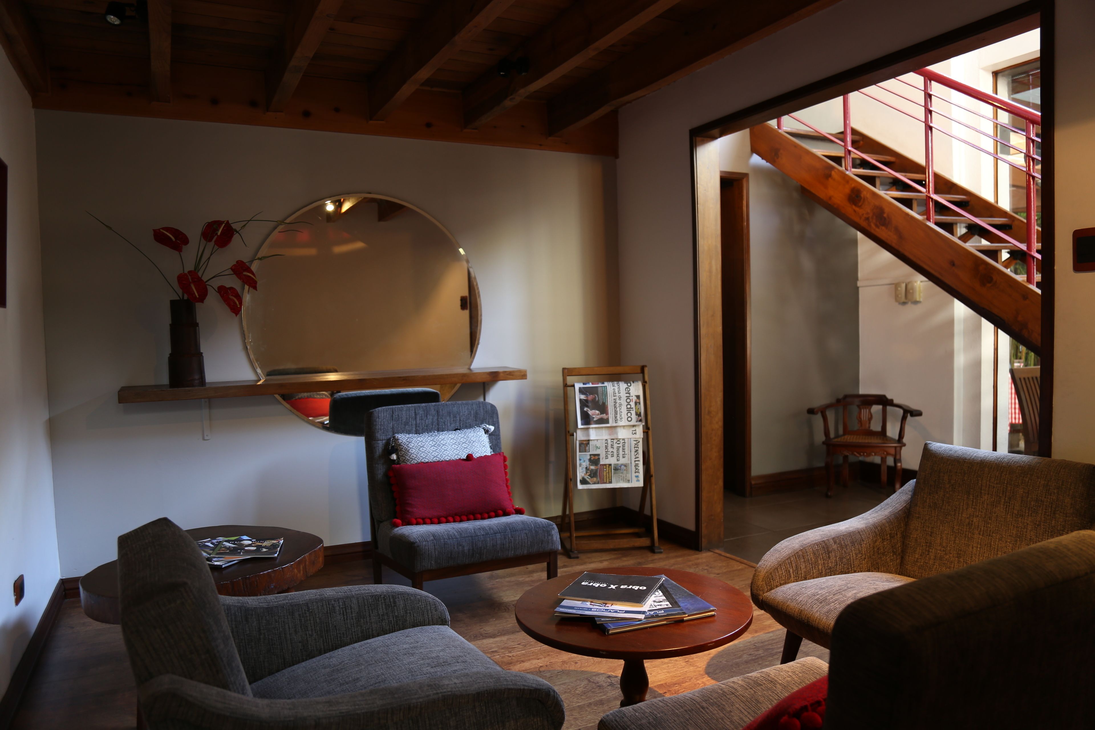 standard double room | lobby lounge