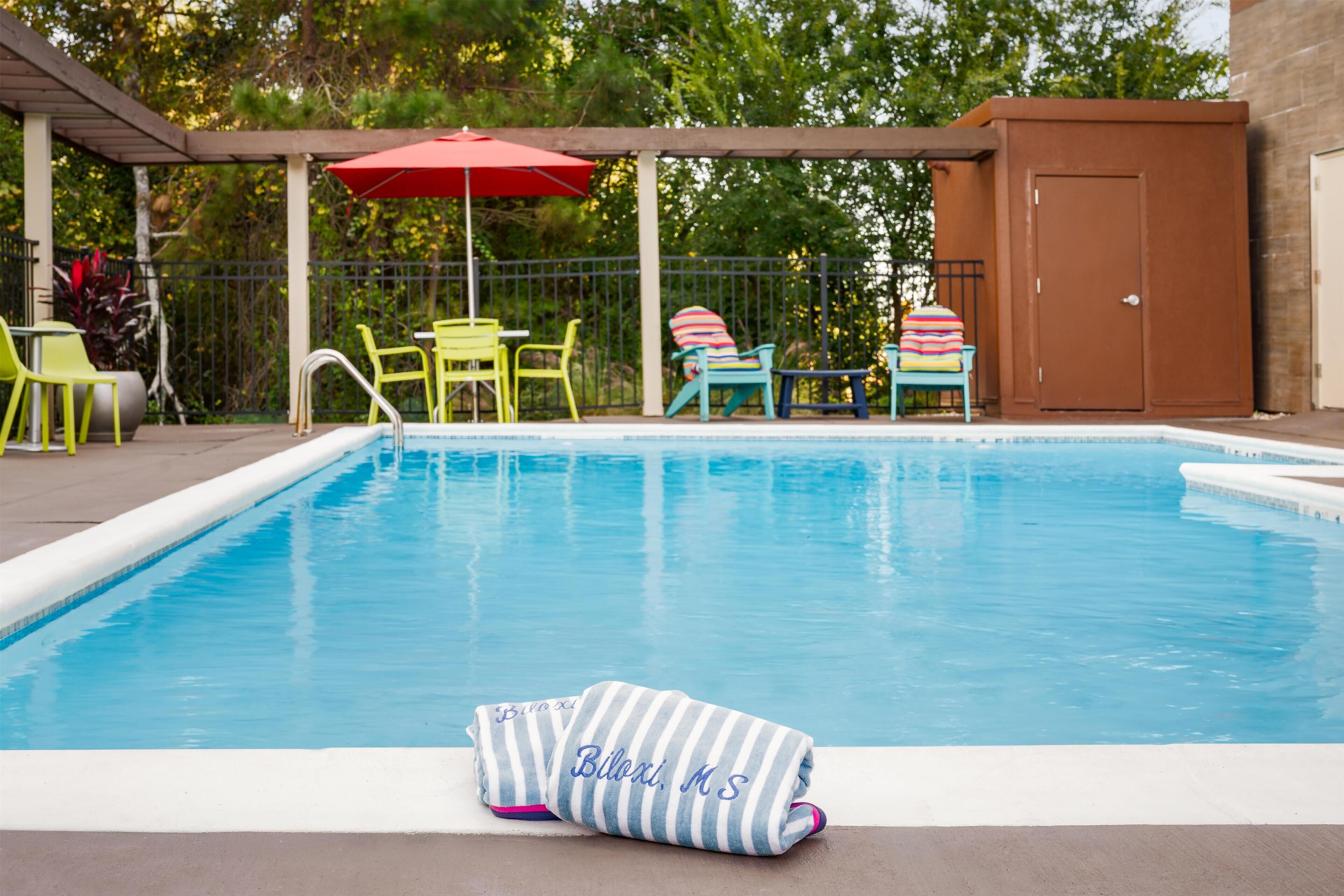 Seasonal outdoor pool
