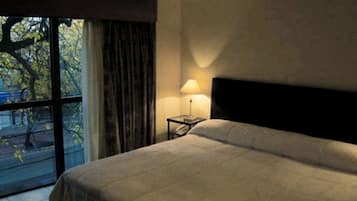 1 habitación y ropa de cama de alta calidad