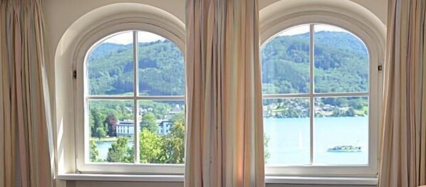 Deluxe-Doppelzimmer, Seeblick | Ausblick vom Zimmer