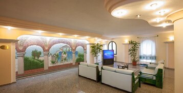 Sala de estar en el lobby