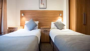 Desk, iron/ironing board, cots/infant beds, free WiFi