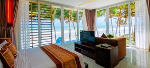 Premium bedding, pillow-top beds, minibar, in-room safe - Villa Del Sol Beach resort & Spa (Phan Thiet)