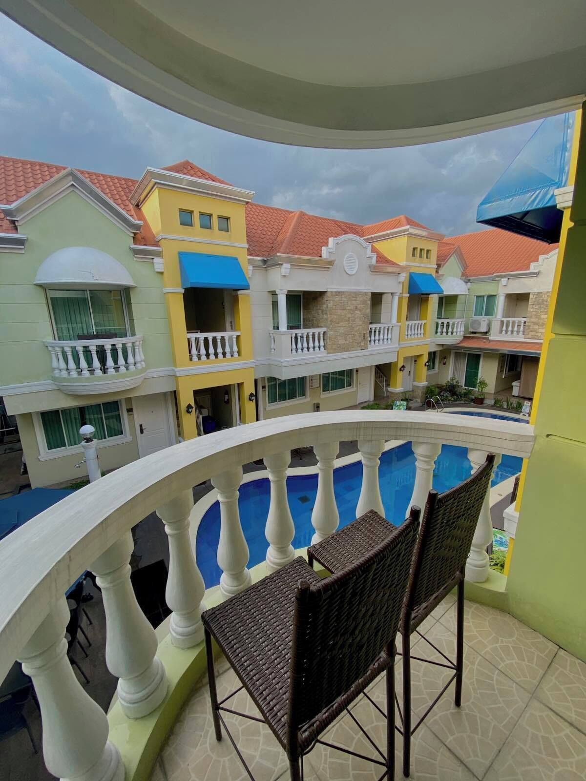 Studio, Balcony, Pool View | Balcony view