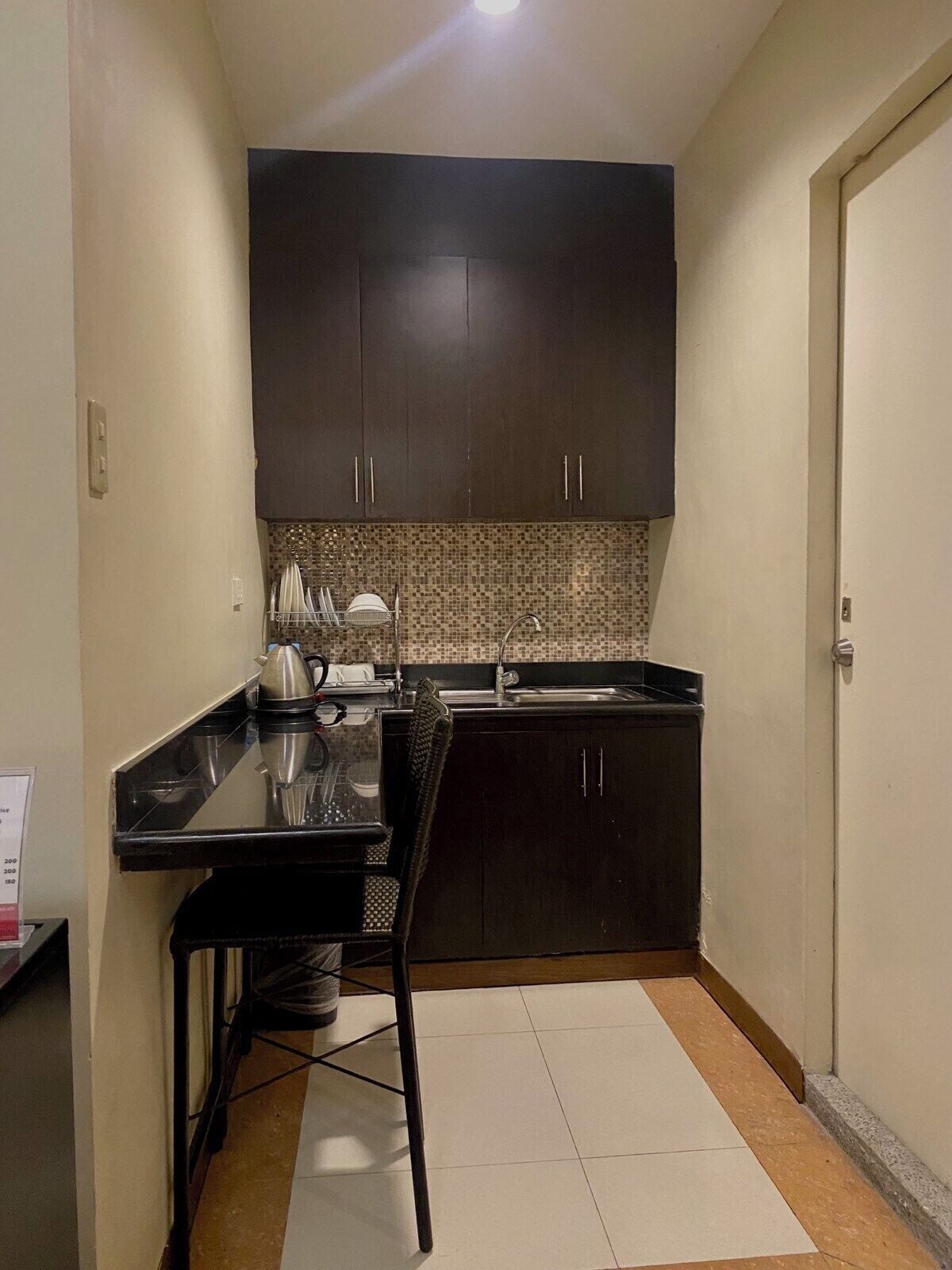 studio superior | private kitchen | fridge