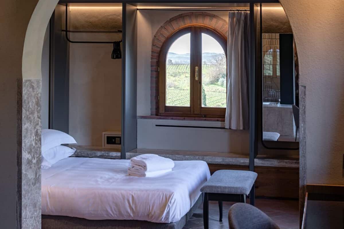 Ropa de cama de alta calidad y minibar