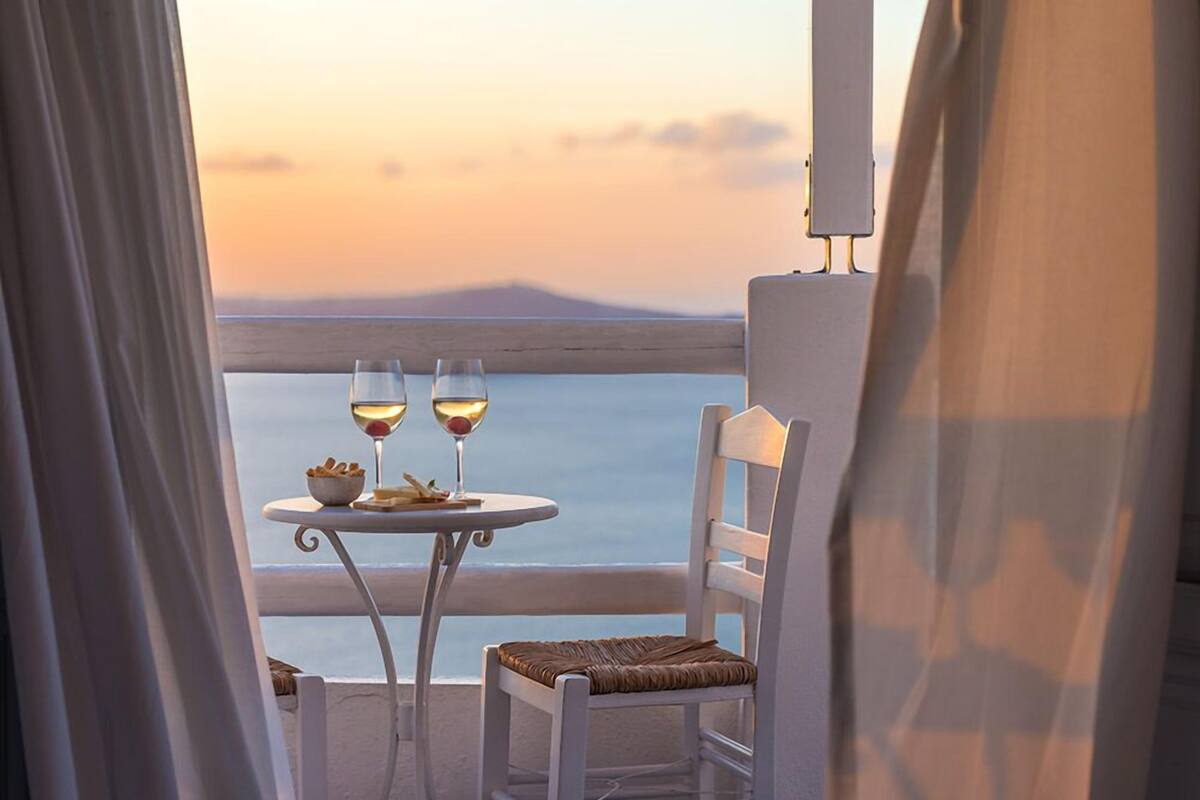 Kallisti Nest with Caldera View | View from room