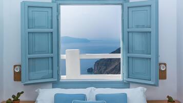 Tweepersoonskamer (Caldera View) | Uitzicht vanuit de kamer