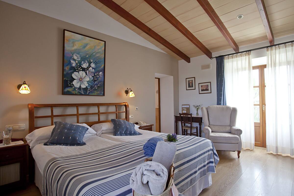 superior double room (private terrace) | premium bedding, minibar, in-room safe, individually decorated