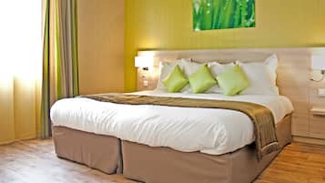 Chambres insonorisées, lits bébé (en supplément), Wi-Fi gratuit