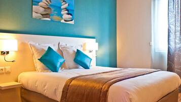 Chambres insonorisées, lits bébé (en supplément), Wi-Fi gratuit