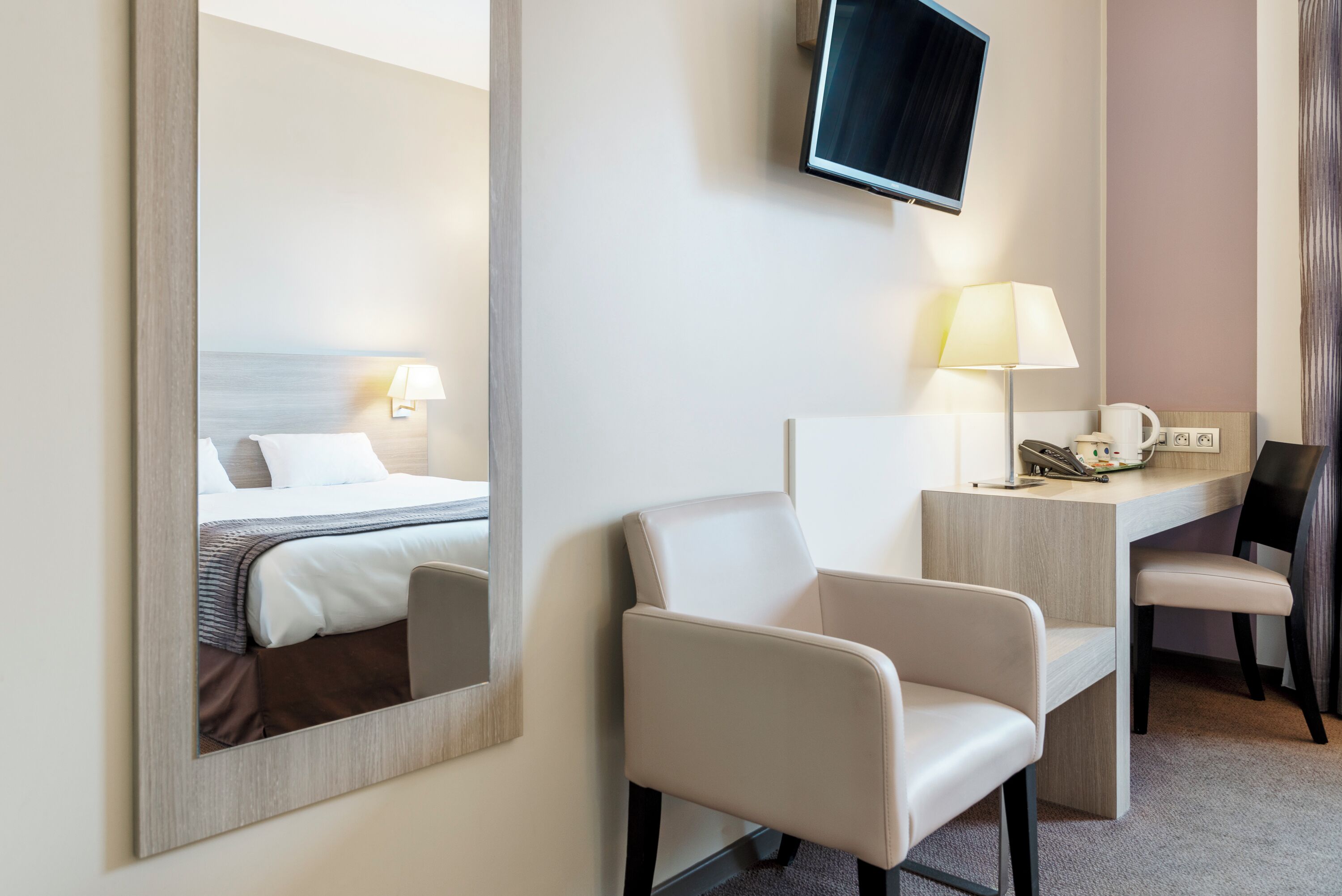 superior room, 1 queen bed | desk, blackout curtains, soundproofing, iron/ironing board