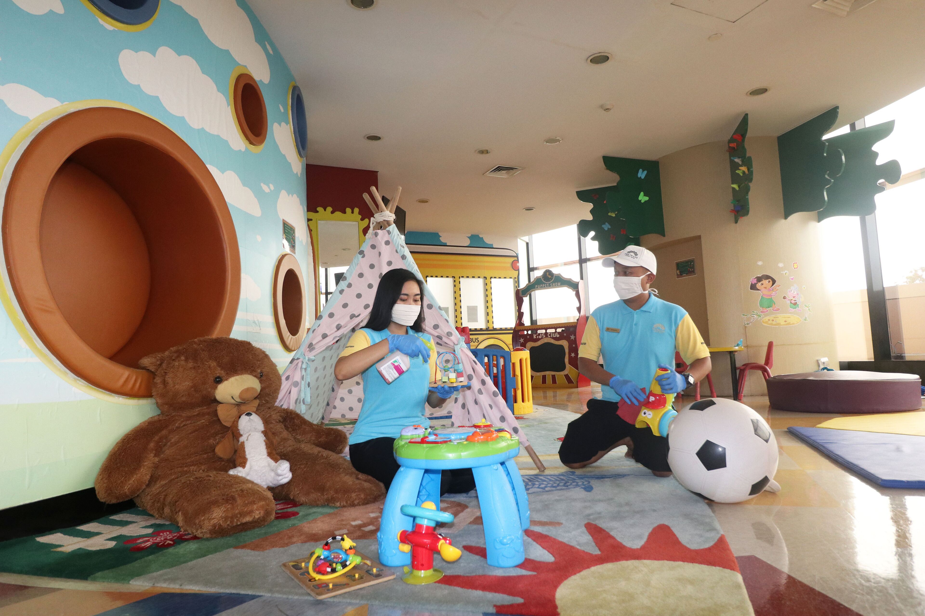 children’s play area – indoor