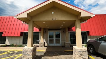 Majoituspaikan julkisivu