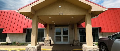 Fachada de la propiedad